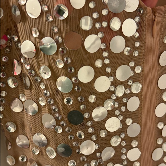 Born in Stockholm LEYLA PARTY SEQUIN DRESS Size Small - Picture 3 of 4